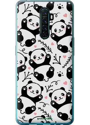 Чехол на oppo reno ace панды "4318t-1964-2448"