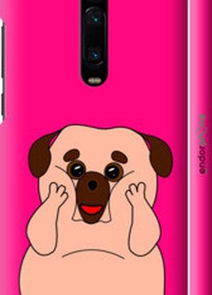 Чехол на xiaomi redmi k20 pro весёлый мопс "4908m-1816-2448"