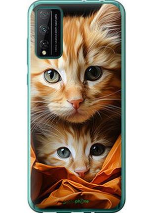 Чехол на huawei honor play 4t pro котики 2 "5664u-1914-2448"