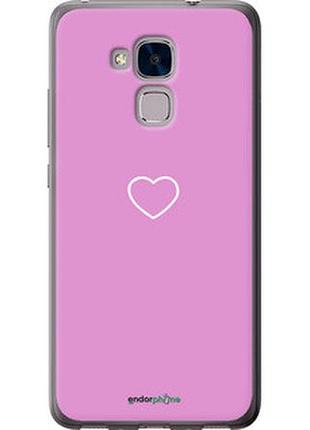 Чехол на huawei honor 5c сердце 2 "4863t-356-2448"