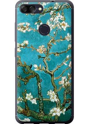 Чехол на asus zenfone max plus m1 zb570tl винсент ван гог. сакура "841u-1361-2448"