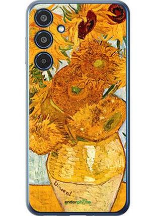 Чехол на samsung galaxy m35 5g винсент ван гог. подсолнухи "162u-3738-2448"