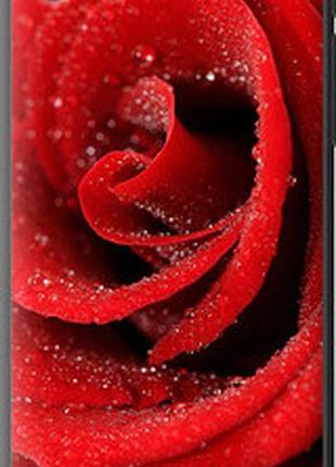Чехол на htc desire 816 красная роза "529u-169-2448"