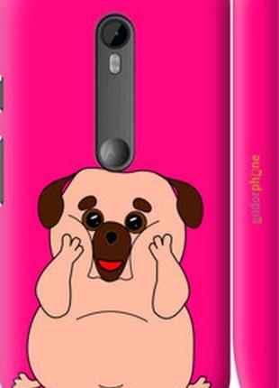 Чохол на motorola moto g3 веселий мопс "4908m-318-2448"
