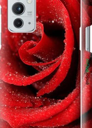 Чехол на oneplus 9rt красная роза "529m-2520-2448"