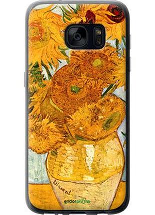 Чохол на samsung galaxy s7 g930f вінсент ван гог. соняшники "162t-106-2448"