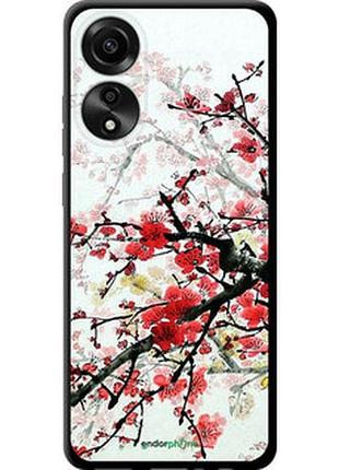 Чохол на oppo a78 4g квітучий кущ "831b-3142-2448"