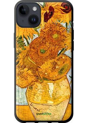 Чохол на iphone 14 plus вінсент ван гог. соняшники "162b-2645-2448"