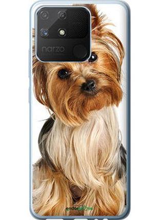Чехол на realme narzo 50a йоркширский терьер с хвостиком "930u-2514-2448"