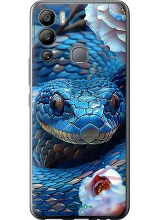 Чехол на infinix hot 12i blue snake "6079u-2863-2448"