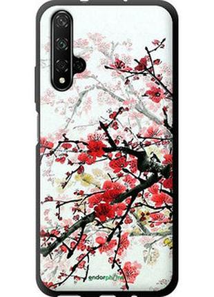 Чохол на huawei nova 5t квітучий кущ "831b-1833-2448"