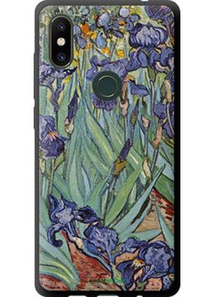 Чехол на xiaomi mi mix 2s винсент ван гог. ирисы "161b-1438-2448"