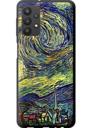 Чехол на samsung galaxy a32 a325f винсент ван гог. звёздная ночь "163b-2204-2448"