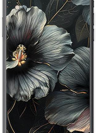 Чохол на iphone xr чорні квіти "6031sp-1560-2448"