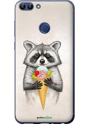 Чохол на huawei p smart єнотик з морозивом "4602u-1346-2448"