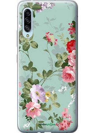 Чехол на samsung galaxy a90 5g цветочные обои 2 "862u-1800-2448"