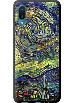 Чехол на samsung galaxy a02 a022g винсент ван гог. звёздная ночь "163b-2260-2448"
