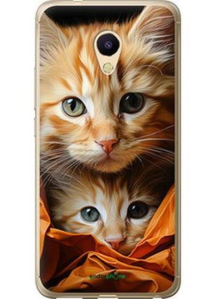 Чехол на meizu m5s котики 2 "5664u-776-2448"