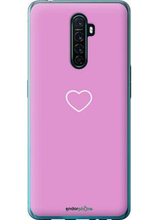 Чехол на oppo reno ace сердце 2 "4863t-1964-2448"