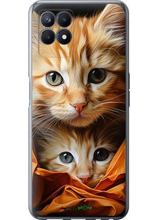 Чехол на realme narzo 50 котики 2 "5664u-3066-2448"