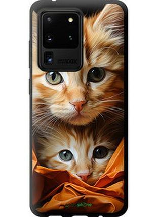 Чехол на samsung galaxy s20 ultra котики 2 "5664b-1831-2448"