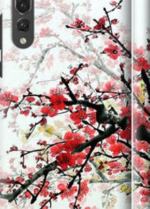Чехол на huawei p20 pro цветущий куст "831m-1470-2448"