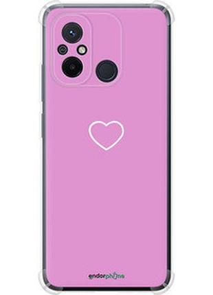 Чохол на xiaomi redmi 12c серце 2 "4863sp-2962-2448"