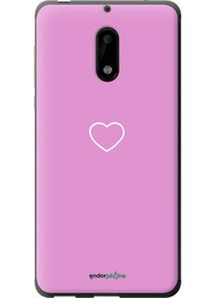 Чехол на nokia 6 сердце 2 "4863t-898-2448"