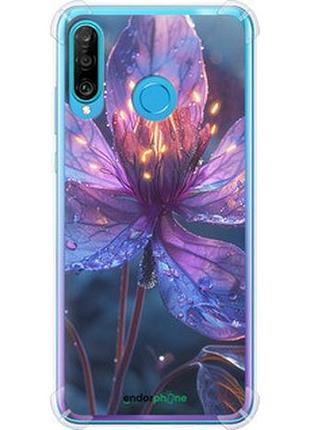 Чехол на huawei p30 lite магический цветок "6038sp-1651-2448"