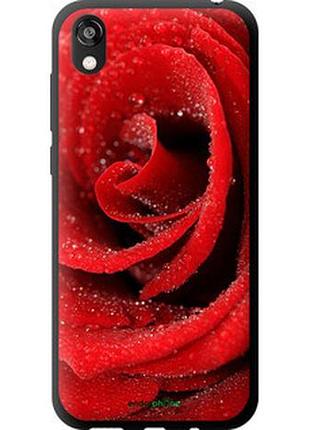 Чехол на huawei honor 8s красная роза "529b-1679-2448"