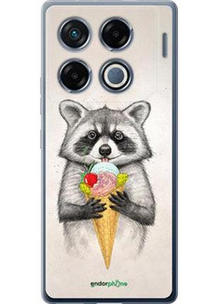 Чохол на infinix gt 20 pro єнотик з морозивом "4602u-3735-2448"