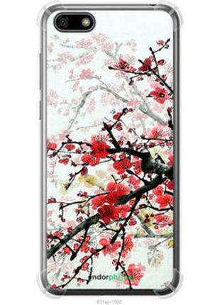 Чохол на huawei honor 7a квітучий кущ "831sp-1805-2448"