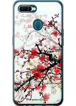 Чехол на oppo a5s цветущий куст "831u-1892-2448"