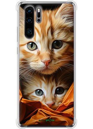 Чехол на huawei p30 pro котики 2 "5664sp-1621-2448"