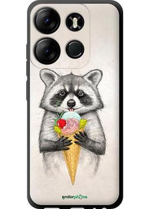 Чехол на tecno spark go 2023 bf7 енотик с мороженым "4602b-2952-2448"