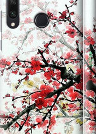 Чохол на huawei y6p квітучий кущ "831m-1952-2448"