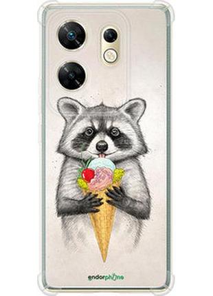 Чехол на infinix zero 30 4g енотик с мороженым "4602sp-3413-2448"