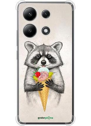 Чехол на xiaomi redmi note 13 4g енотик с мороженым "4602sp-3654-2448"
