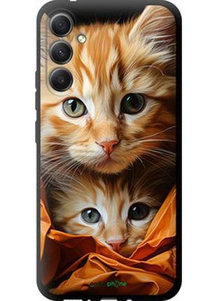 Чехол на samsung galaxy a34 a346e котики 2 "5664b-2936-2448"