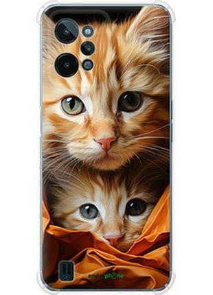 Чехол на realme c31 котики 2 "5664sp-2593-2448"