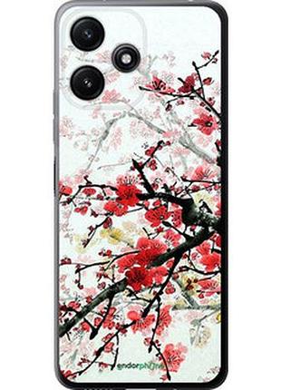 Чехол на xiaomi redmi note 12r цветущий куст "831u-3860-2448"