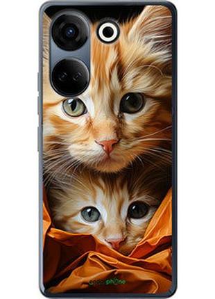 Чехол на tecno camon 20 pro котики 2 "5664u-3100-2448"