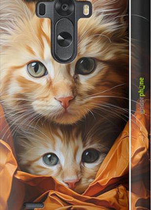 Чехол на lg g3 d855 котики 2 "5664m-47-2448"