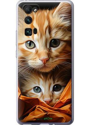 Чехол на huawei honor 30 pro котики 2 "5664u-1920-2448"
