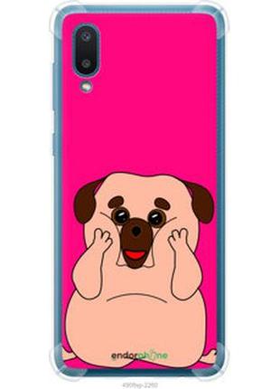 Чохол на samsung galaxy a02 a022g веселий мопс "4908sp-2260-2448"