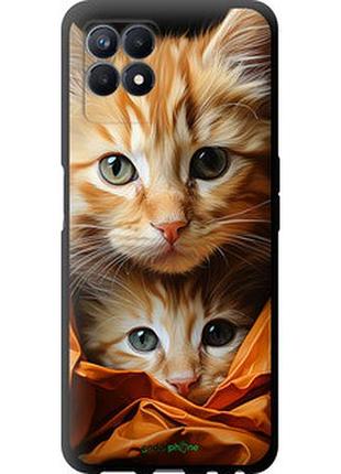 Чехол на realme narzo 50 котики 2 "5664b-3066-2448"