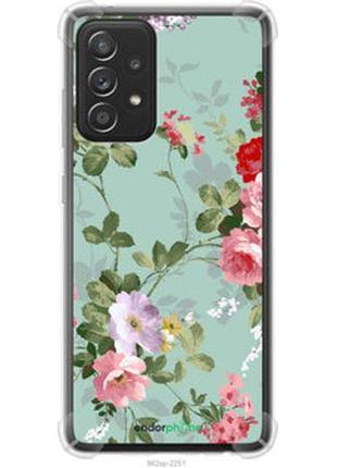 Чехол на samsung galaxy a52 цветочные обои 2 "862sp-2251-2448"