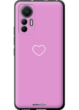 Чохол на xiaomi 12 lite серце 2 "4863b-2579-2448"