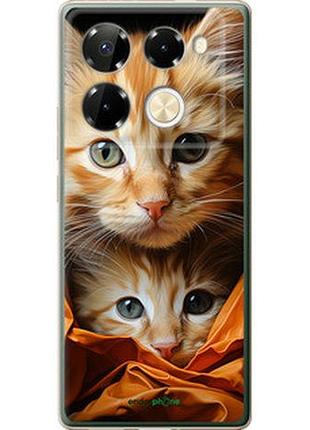 Чохол на infinix note 40 pro 5g котики 2 "5664u-3690-2448"