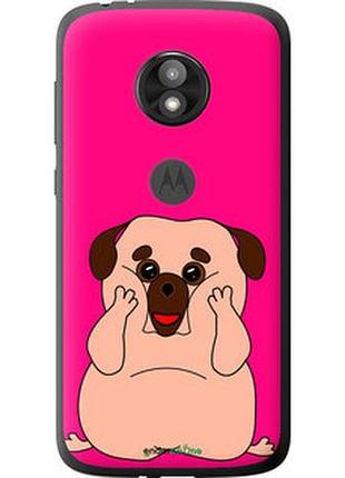 Чохол на motorola moto e5 play веселий мопс "4908u-1429-2448"